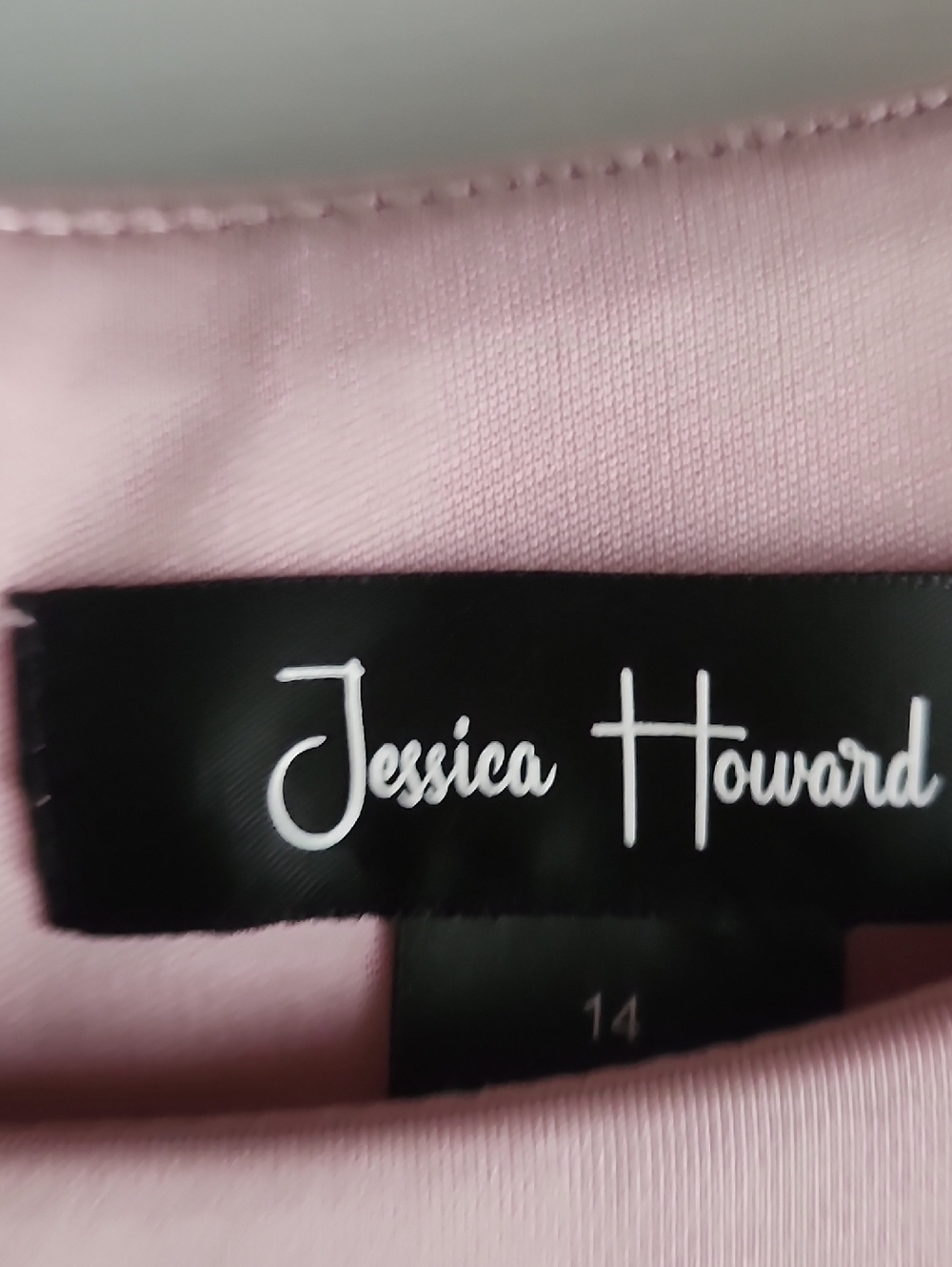 Jessica Howard Blush Pink Sleeveless Sheath Dress with Flower Accent Price Final - Picture 2 of 4